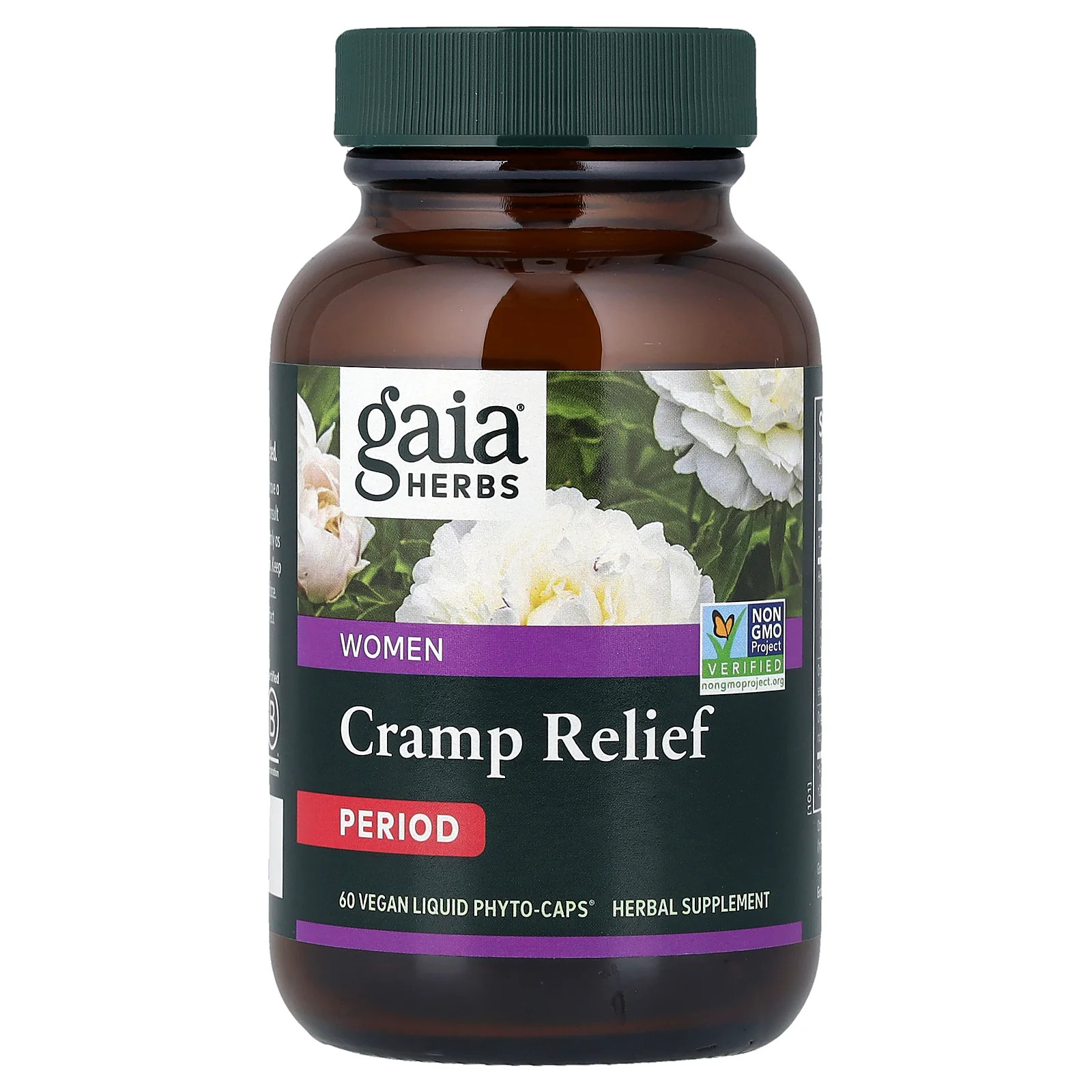 2 X Gaia Herbs, Women, Period Cramp Relief, 60 Vegan Liquid Phyto-Caps�