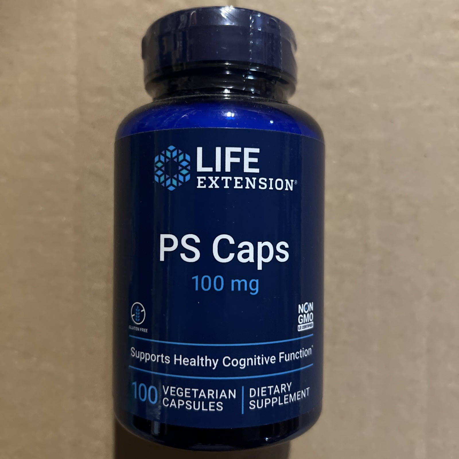 Life Extension PS Caps, 100 mg, 100 vegetarian capsules Exp:08/2025