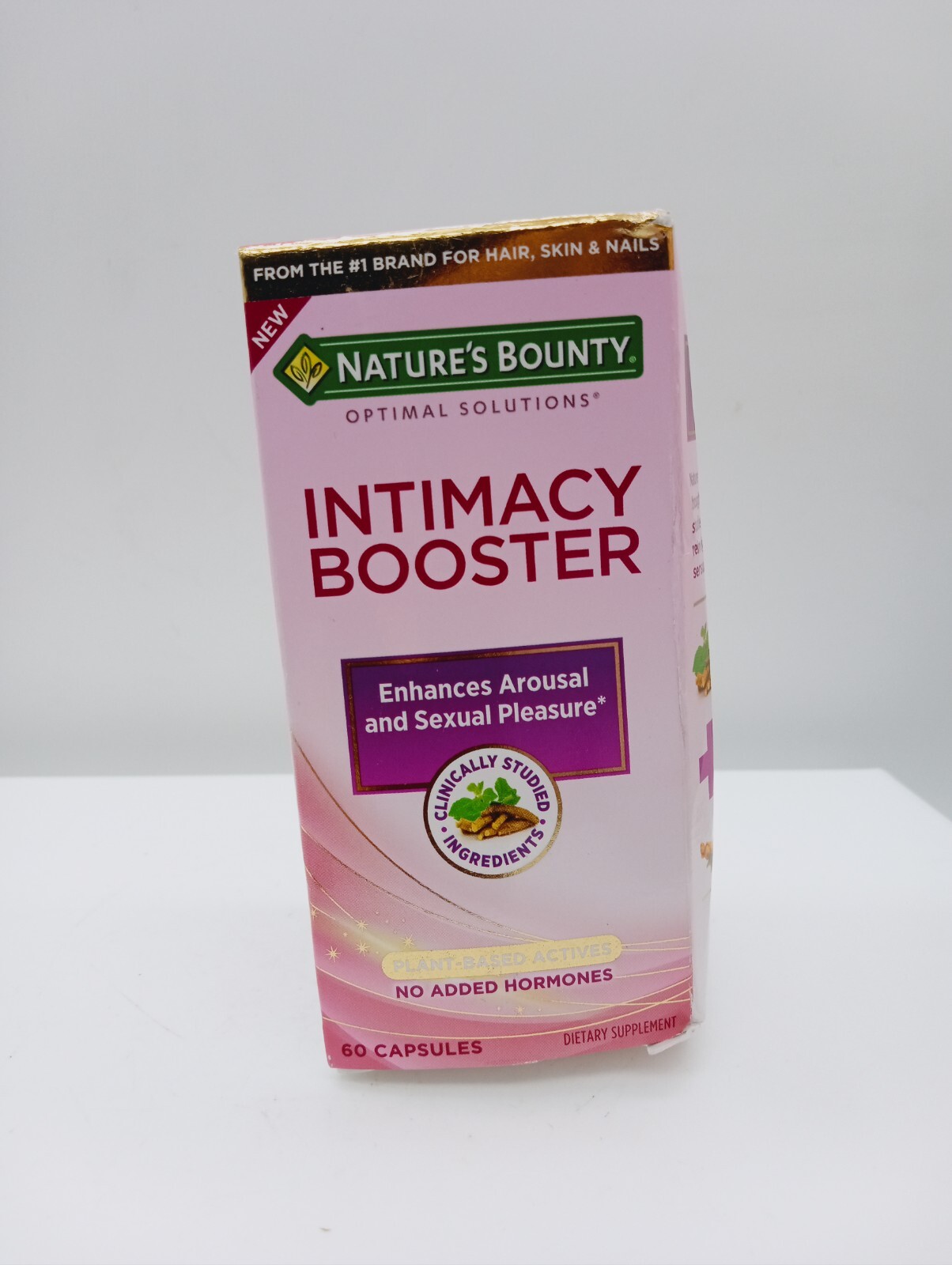 Natures Bounty Intimacy Booster 60 Capsules 12/2025