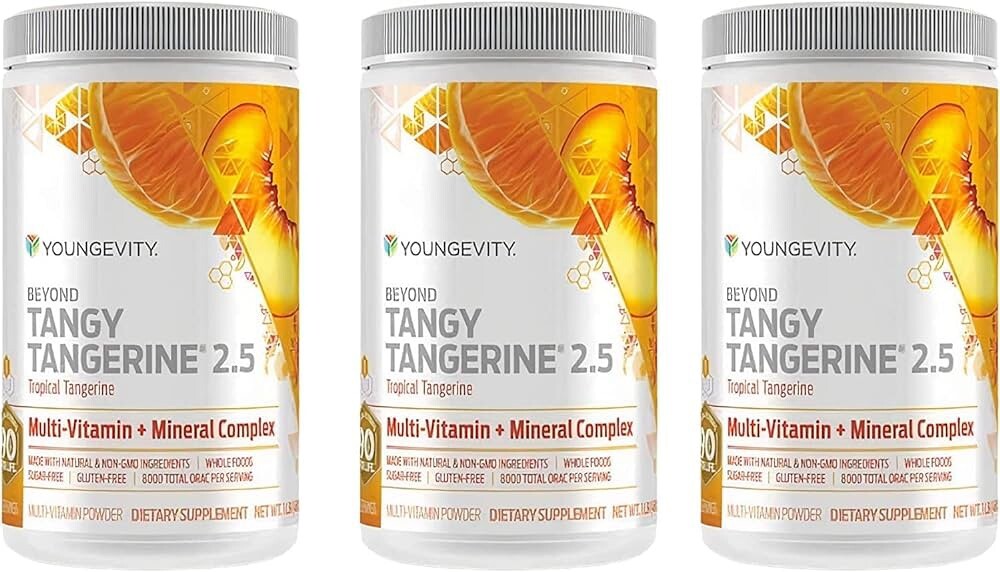 Youngevity Beyond Tangy Tangerine BTT 2.5 Dr. Wallach – FREE SHIPPING 3-Pack