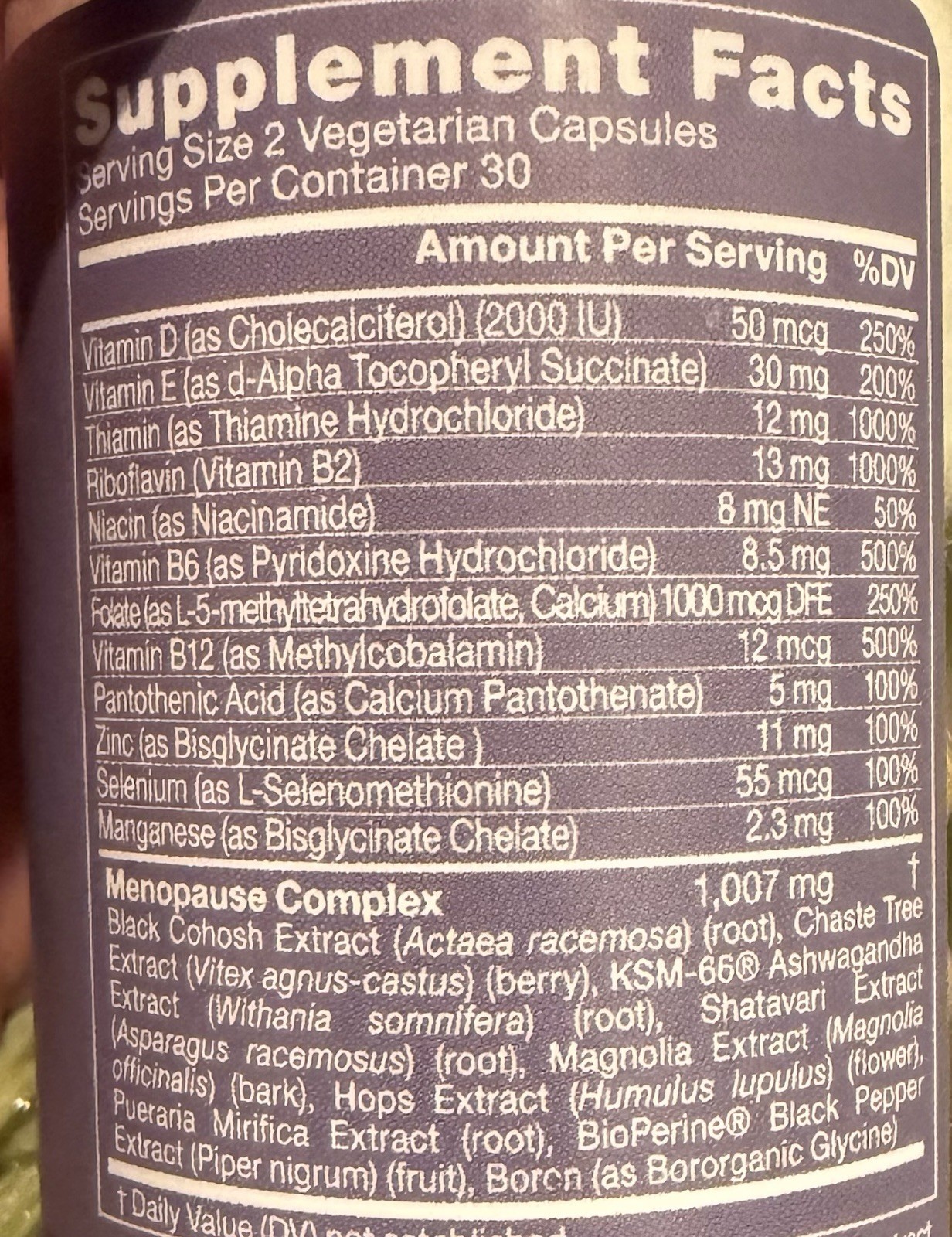 Staying Cool, Vitex & Black Cohosh, 60 Vegetarian Capsules