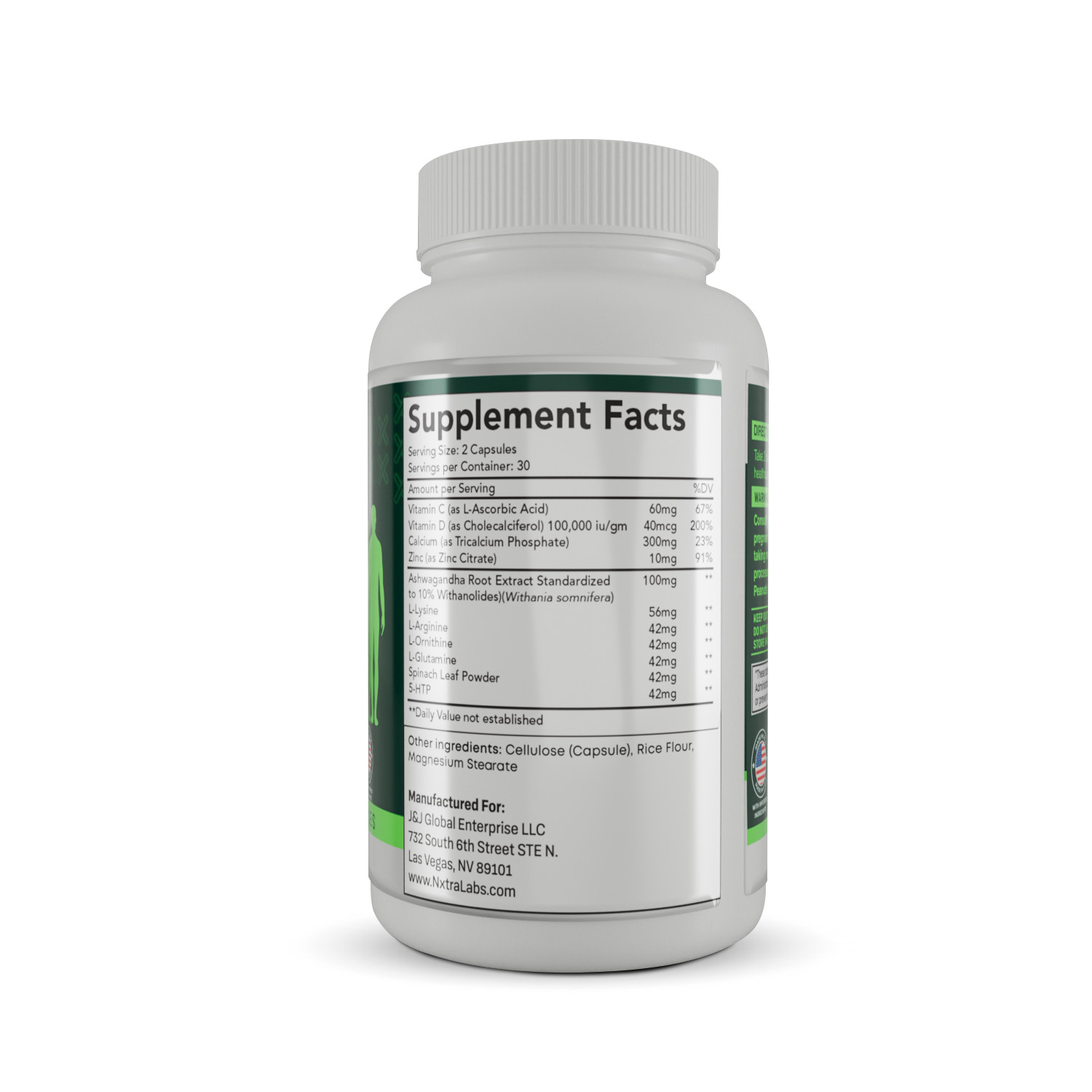 Nxtra Labs Height & Bone Support Formula