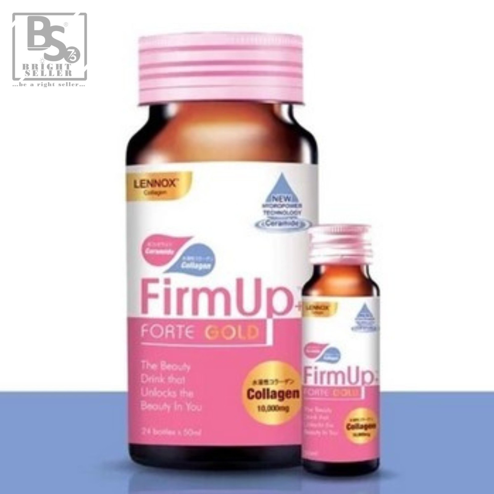 Lennox Firm Up Plus Forte Gold (50ml x 24’s) NEW ORIGINAL -FREE Gift & (DHL Exp)