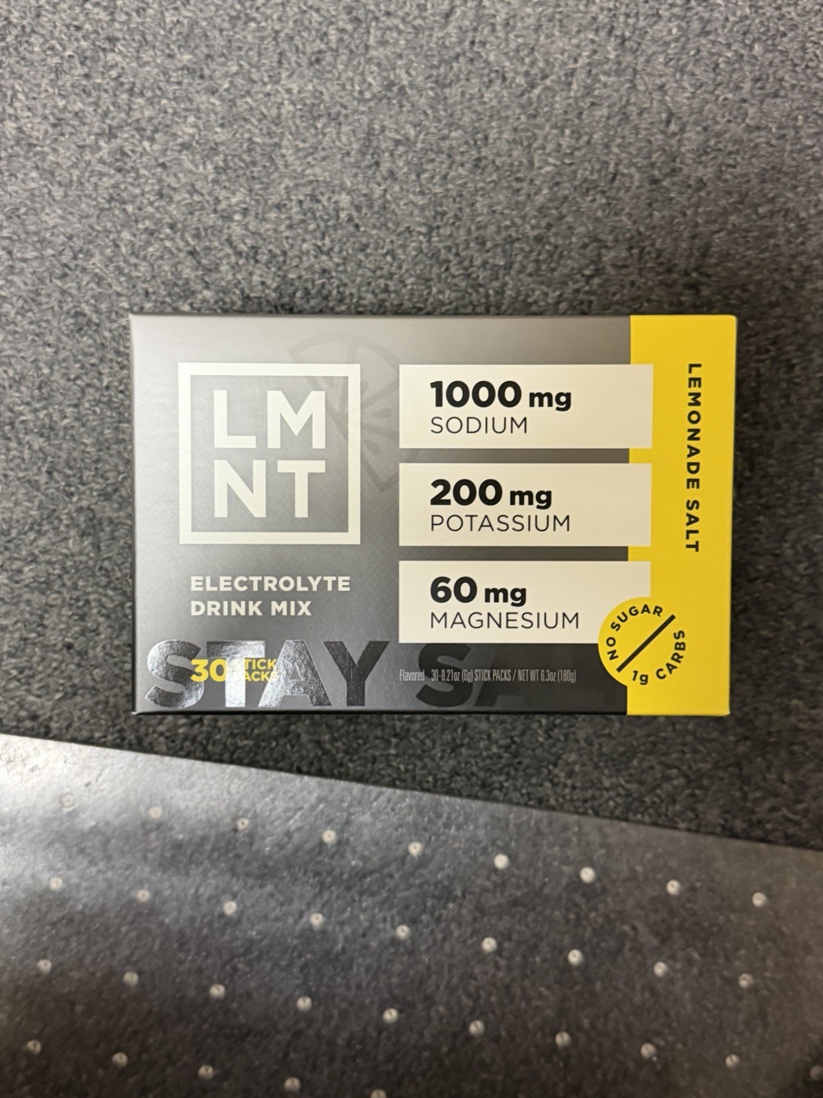 LMNT Zero Sugar Electrolytes LEMONADE Salt Drink Mix 30 Sticks EXP: 7/2027 NEW
