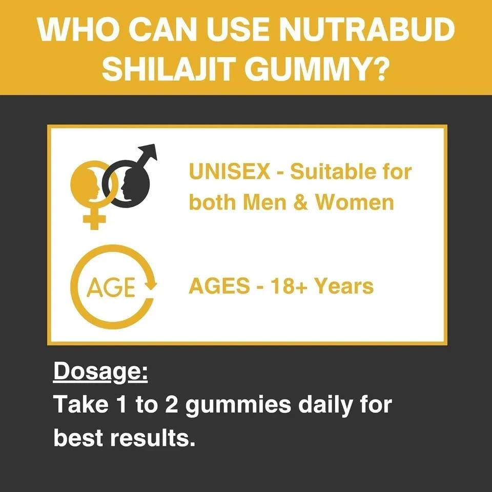 Himalayan Shilajit/Chilajit/Shilajeet Gummies Extremely Potent, tamarind , 60N