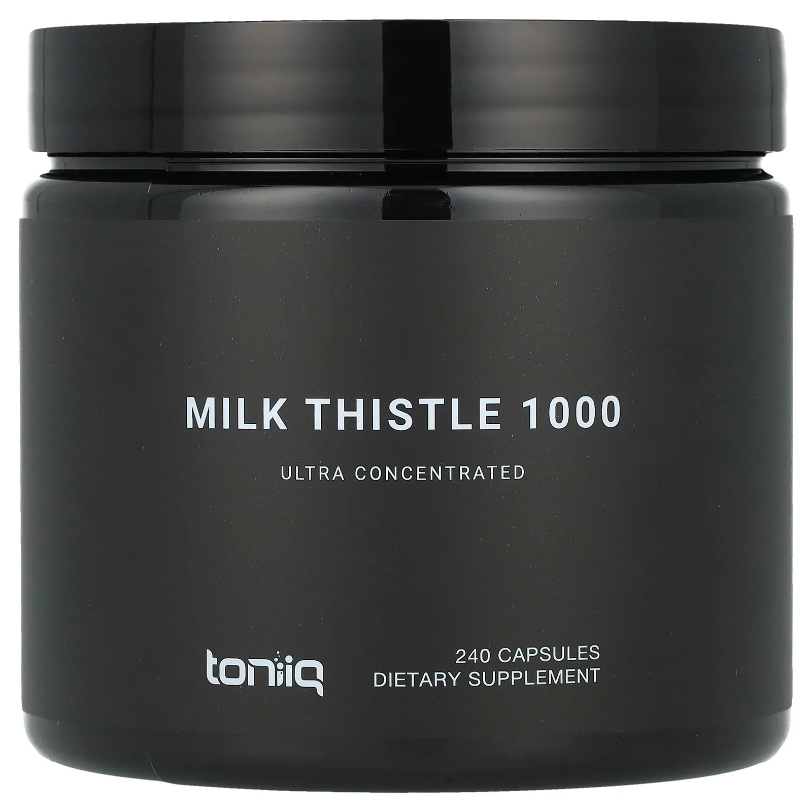 2 X Toniiq, Milk Thistle 1000, 240 Capsules (500 mg per Capsule)