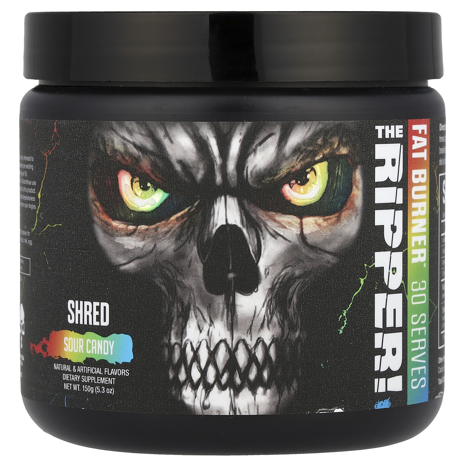 The Ripper, Fat Buner, Sour Candy, 5.3 oz (150 g)