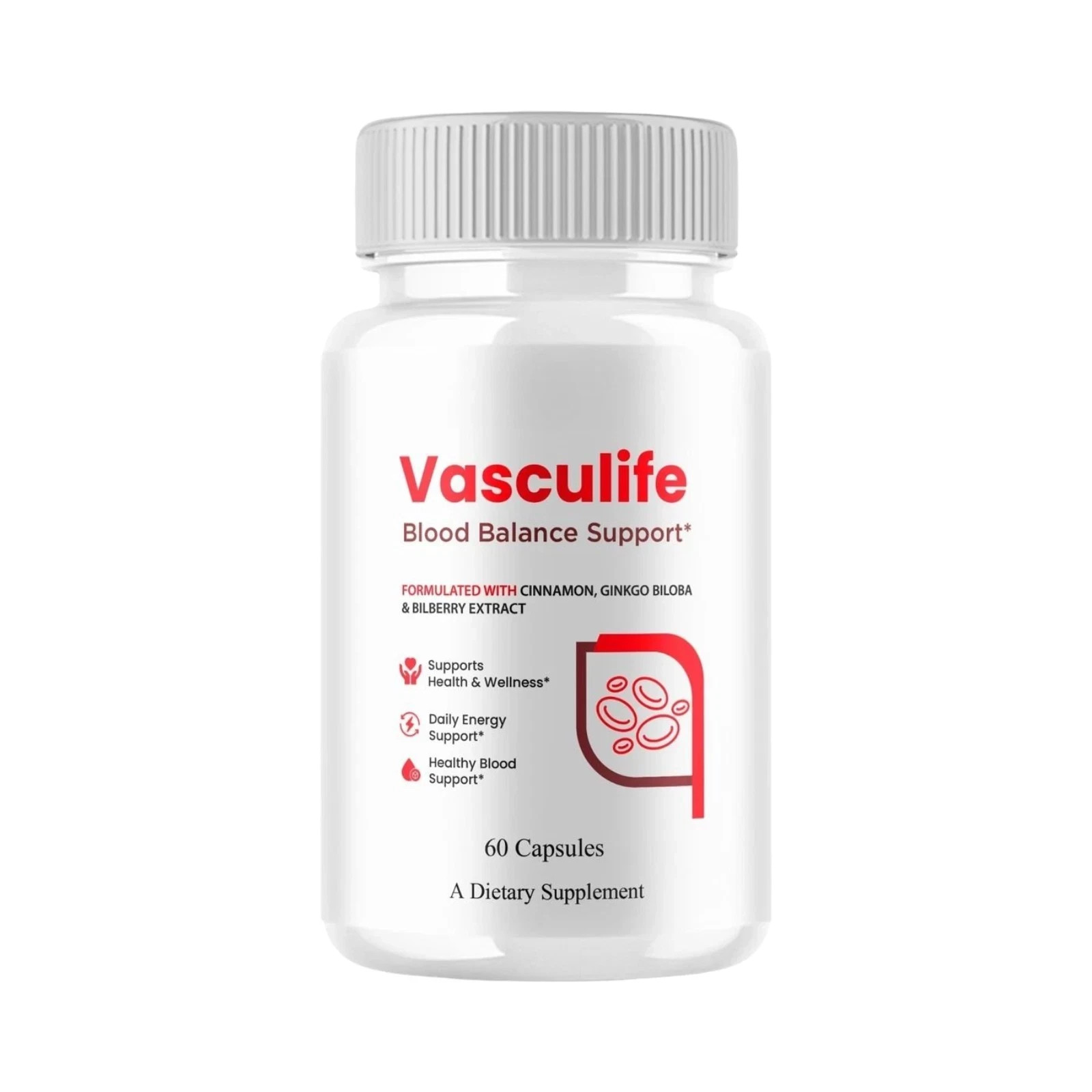 1-Pack Vasculife Capsules – VascuLife Blood Balance Support Capsules