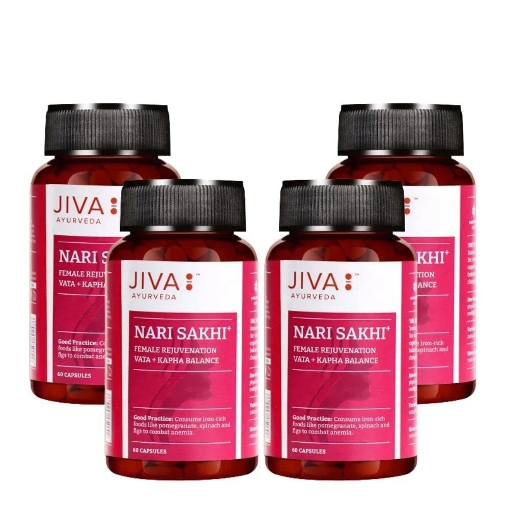 Nari Sakhi Capsule 100% Natural Helps to Boost Immunity For Women (Pack of 4) k0