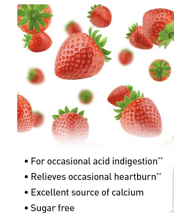 Country Life Acid Rescue On-The-Go Chewable Tablets – (8) 0.79 Oz Tubes 07/28