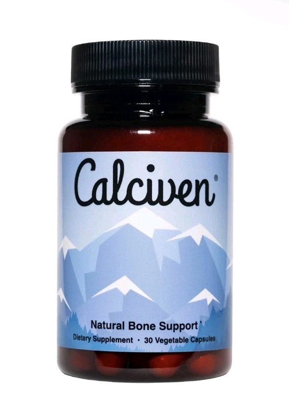CALCIVEN Natural Bone Support, 30 Veg Capsules, EXP: June 2027