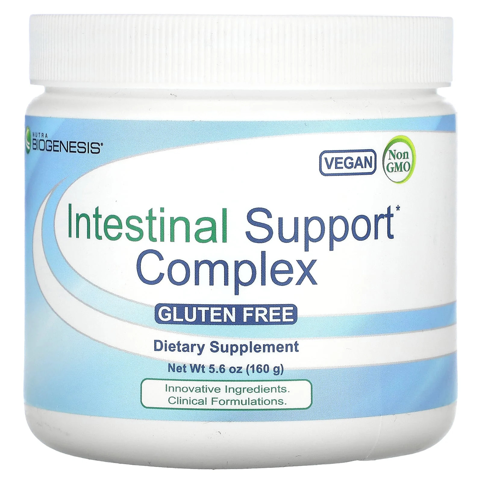 2 X Nutra BioGenesis, Intestinal Support Complex, 5.6 oz (160 g)