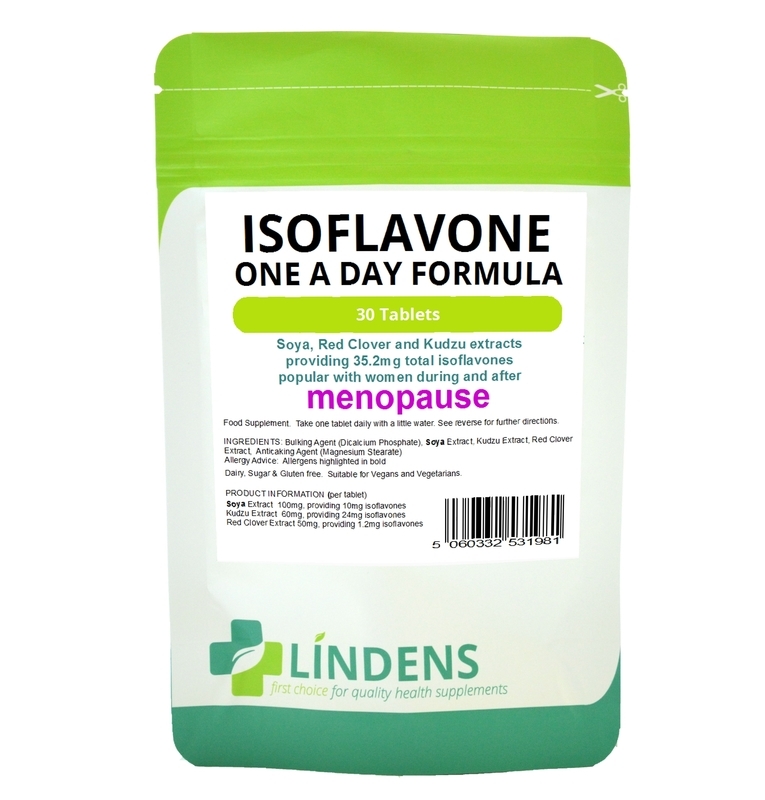 Soya Isoflavone Red Clover 30 Tablets Soy Isoflavones Kudzu Extract Safe Natural