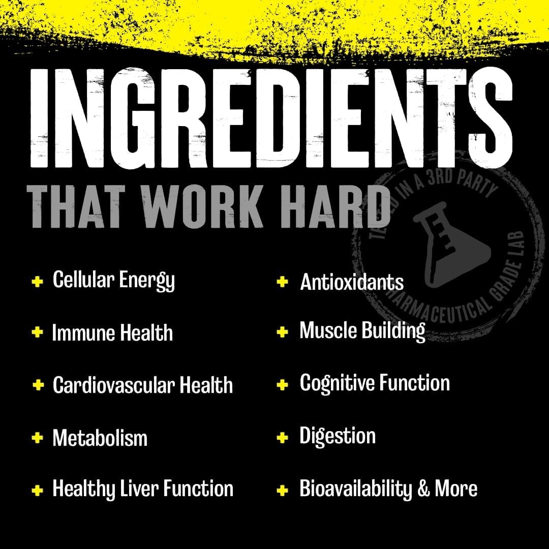 Animal Pak – Convenient All-in-One Vitamin & Supplement Powder – Zinc, Vitamins