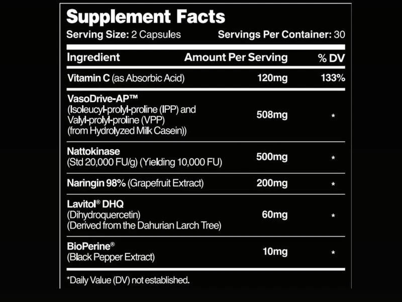 Leviathan Nutrition Hemo circulation Supplement with Nattokinase for Nitric O…