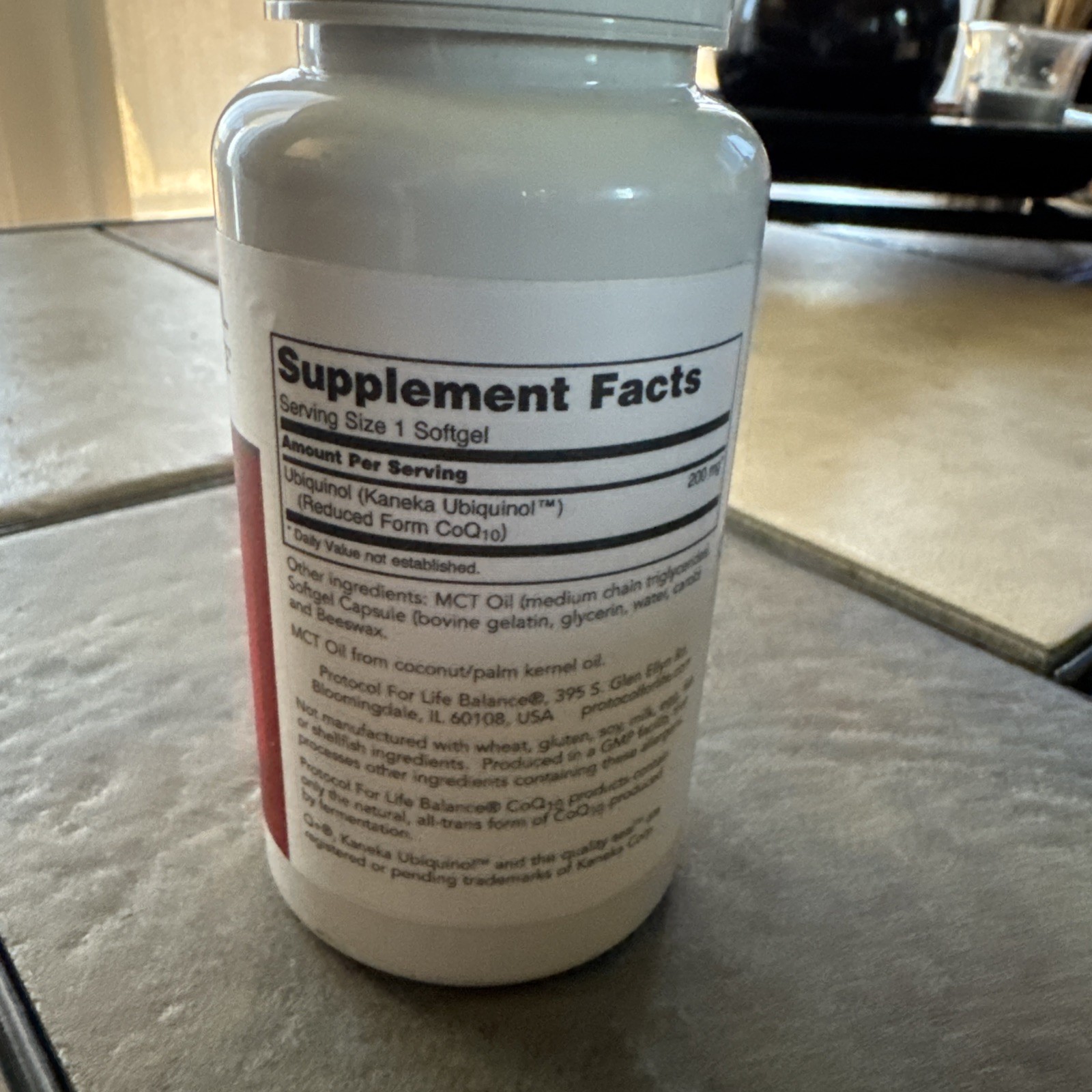 Protocol Ubiquinol 200mg 60 Softgels EXP. 02/2029