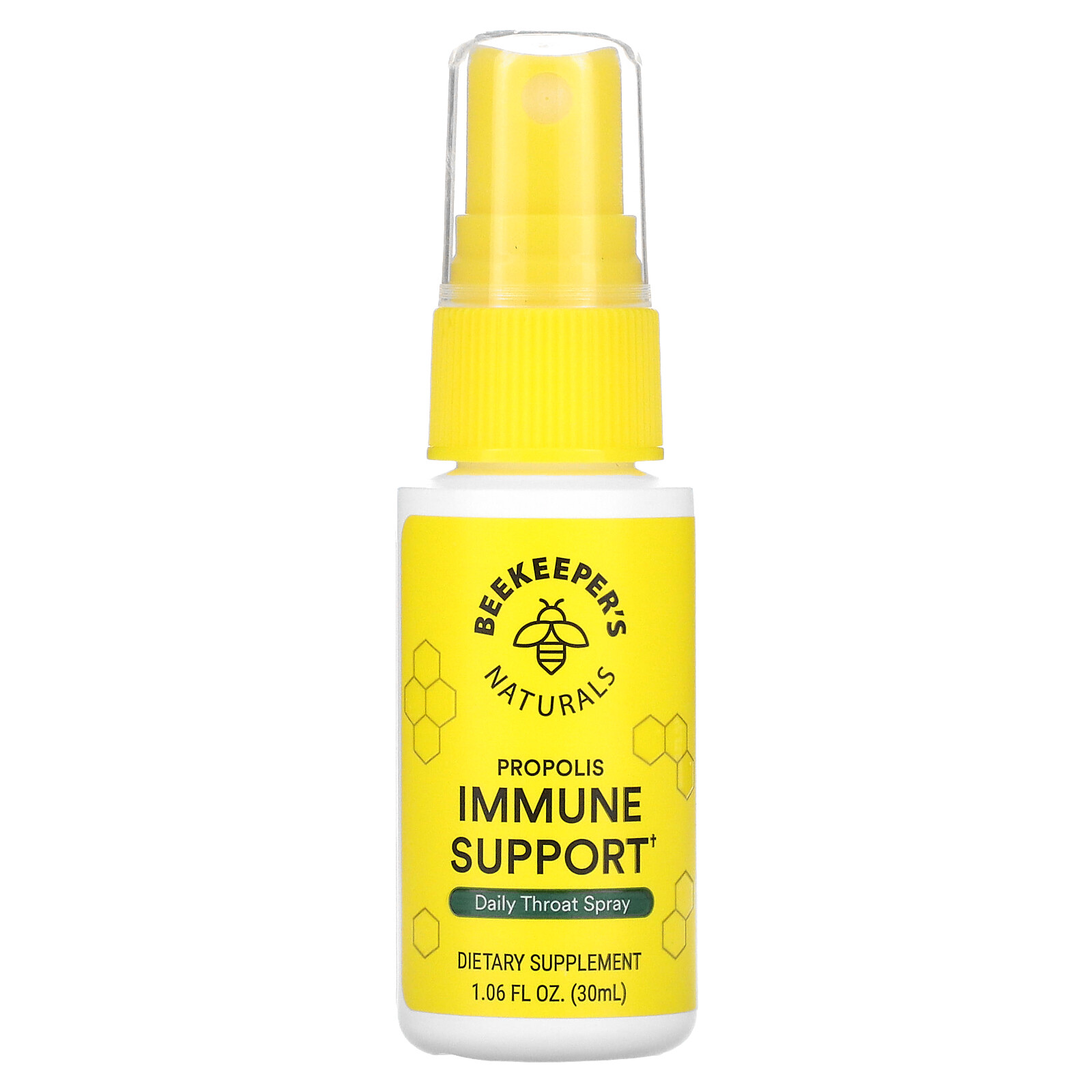 Propolis Immune Support, Daily Throat Spray, 1.06 fl oz (30 ml)