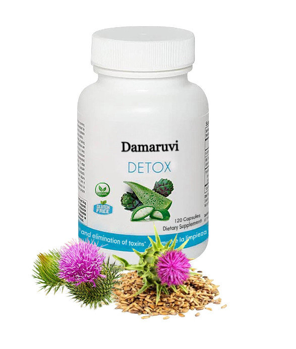 Natural Detox Cleanse – Daily Cleanse Supplement for Body – 60 Capsules