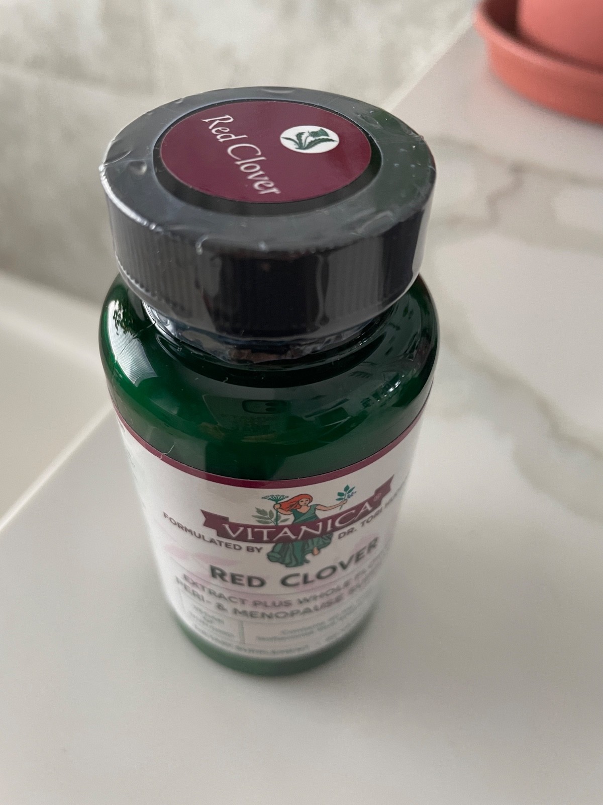 Vitanica, Red Clover, Red Clover Extract 500mg, 60 Capsules