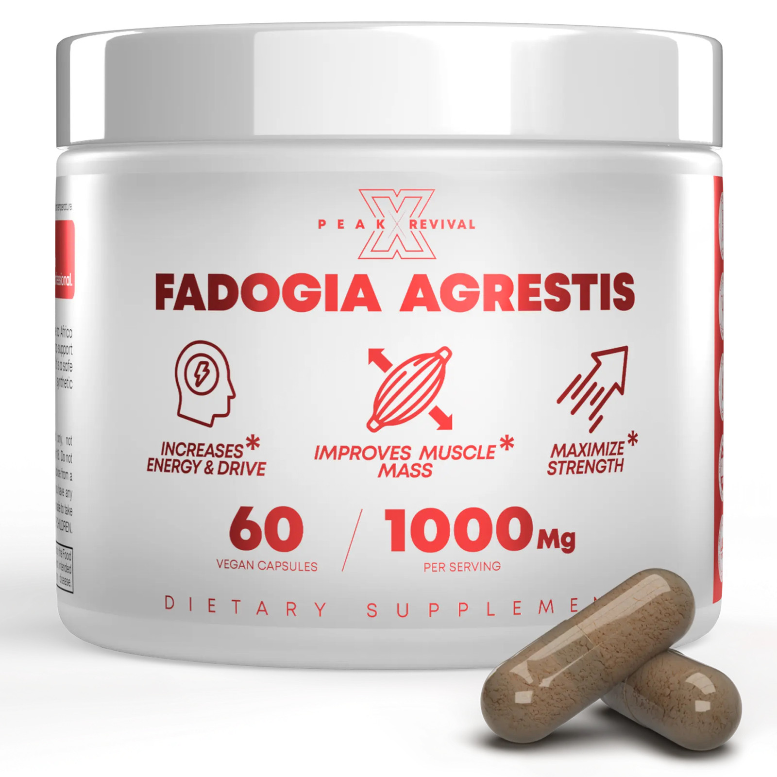 1000mg Fadogia Agrestis Extract Daily Wellness Supplement For Men’s HormoneSuppt