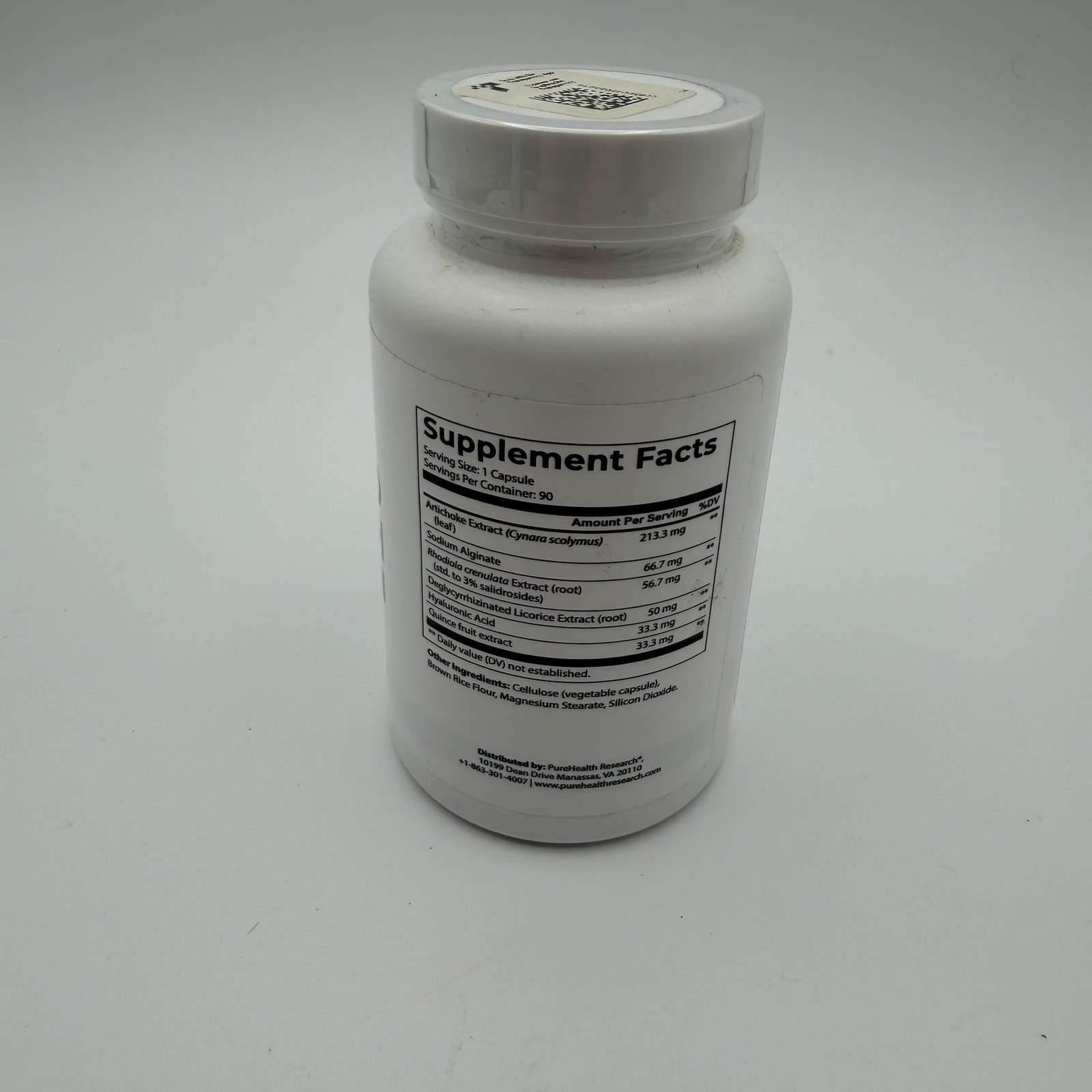 PureHealth Research Gastro Health Formula 90 Vegetarian Capsules Digestive