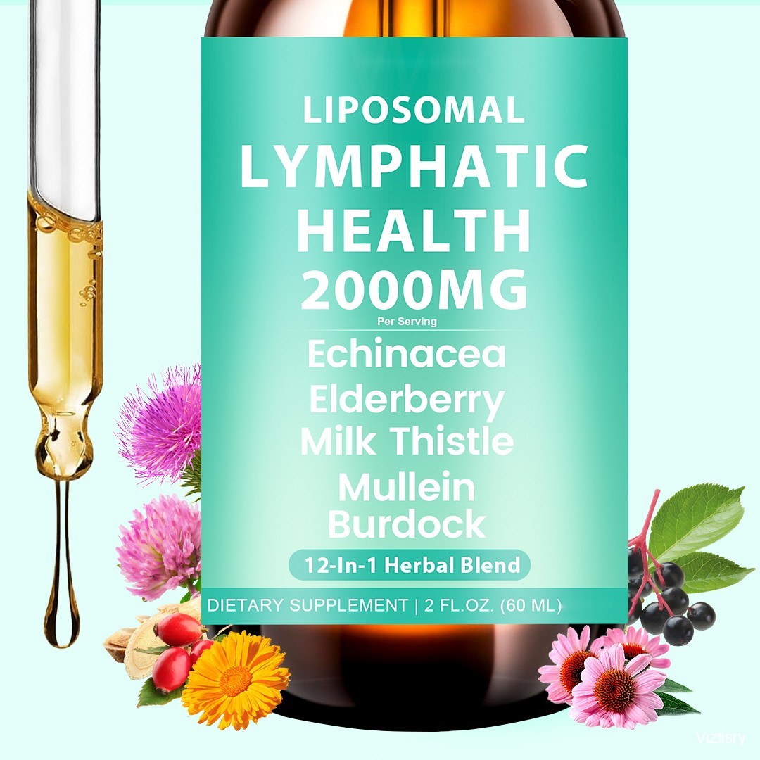 Liposomal Lymphatic Drops – Liver&immunity Health, Berry Flavor – 60ml