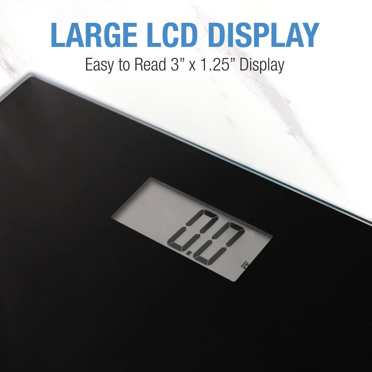 Digital Talking Bathroom Scale, Sleek Tempered Glass, Clinically Accurate Measur