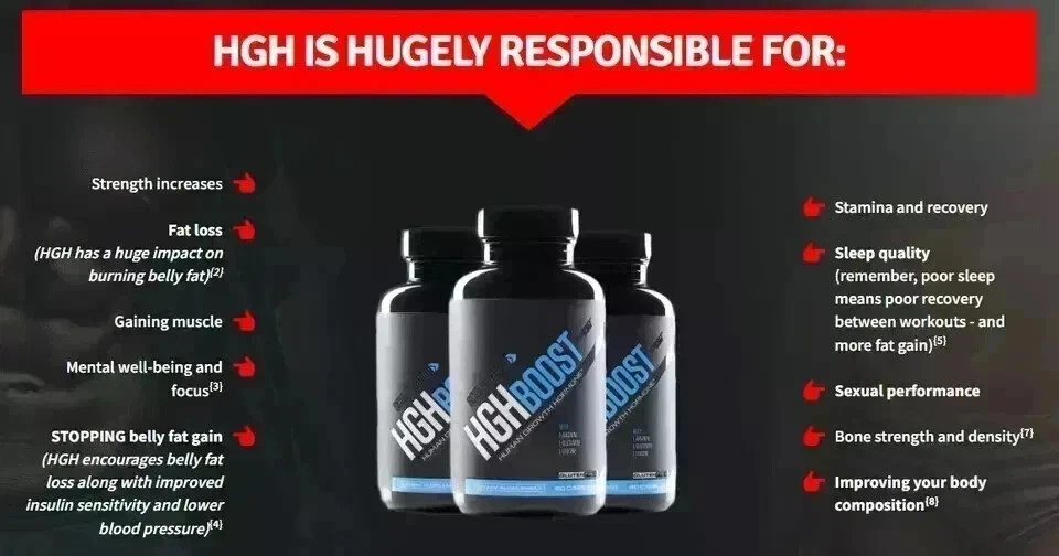 Sculpnation HGH BOOST Human Growth Hormone Muscle Build Fat Burn Pack of 2