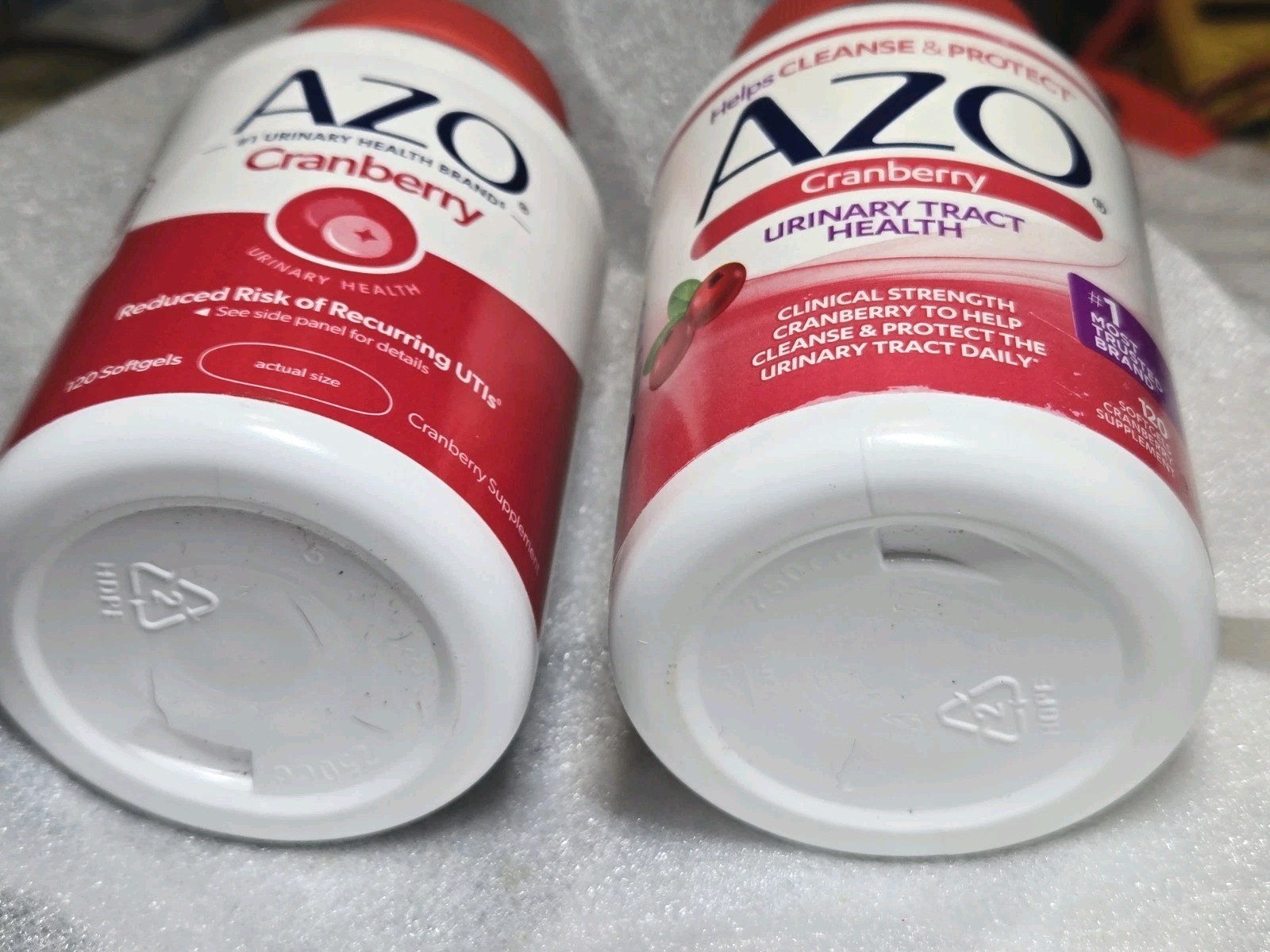 2 Azo Cranberry Urinary Tract Health Supplement 240 Softgels X2 EXP 2026 2027