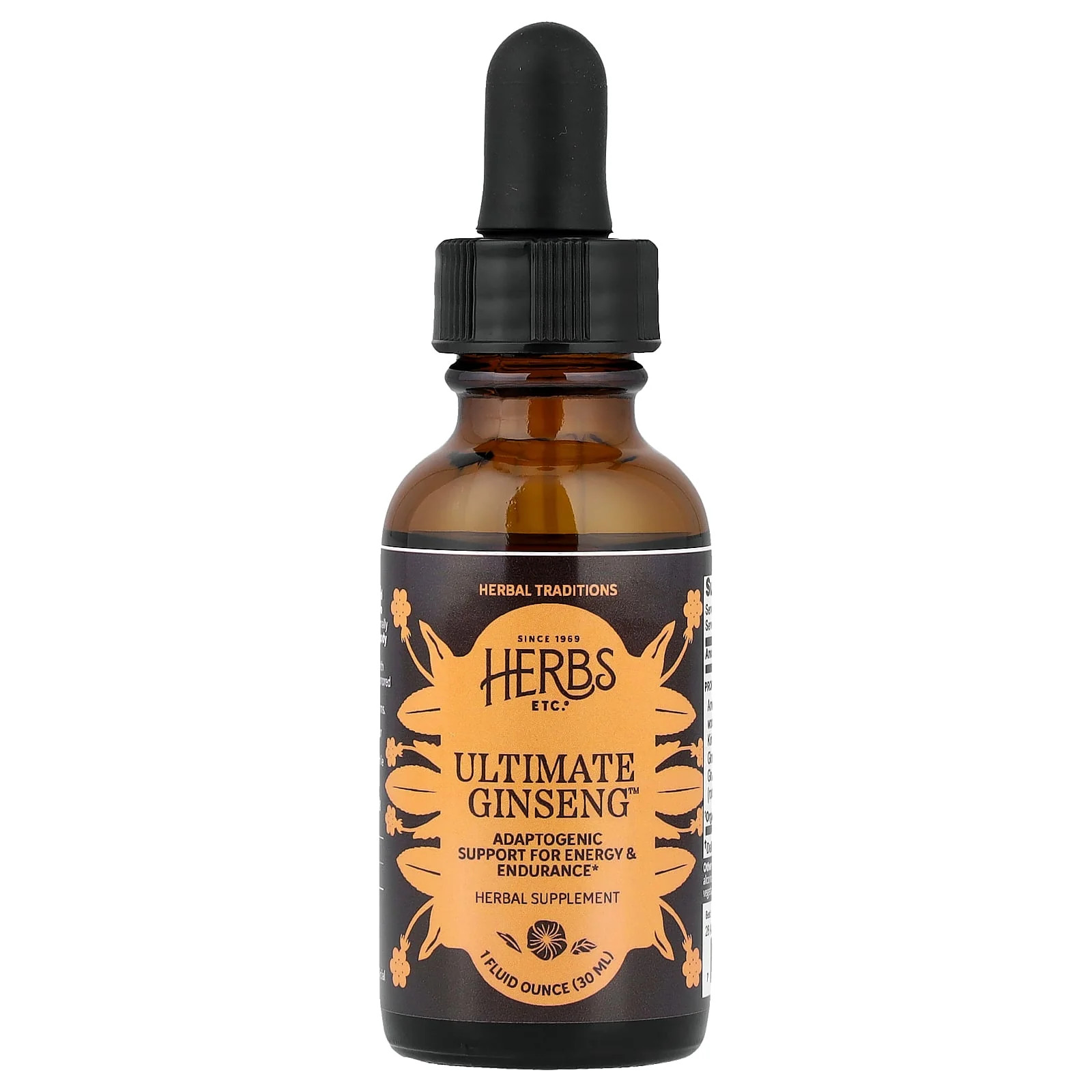 2 X Herbs Etc., Ultimate Ginseng�, 1 fl oz (30 ml)