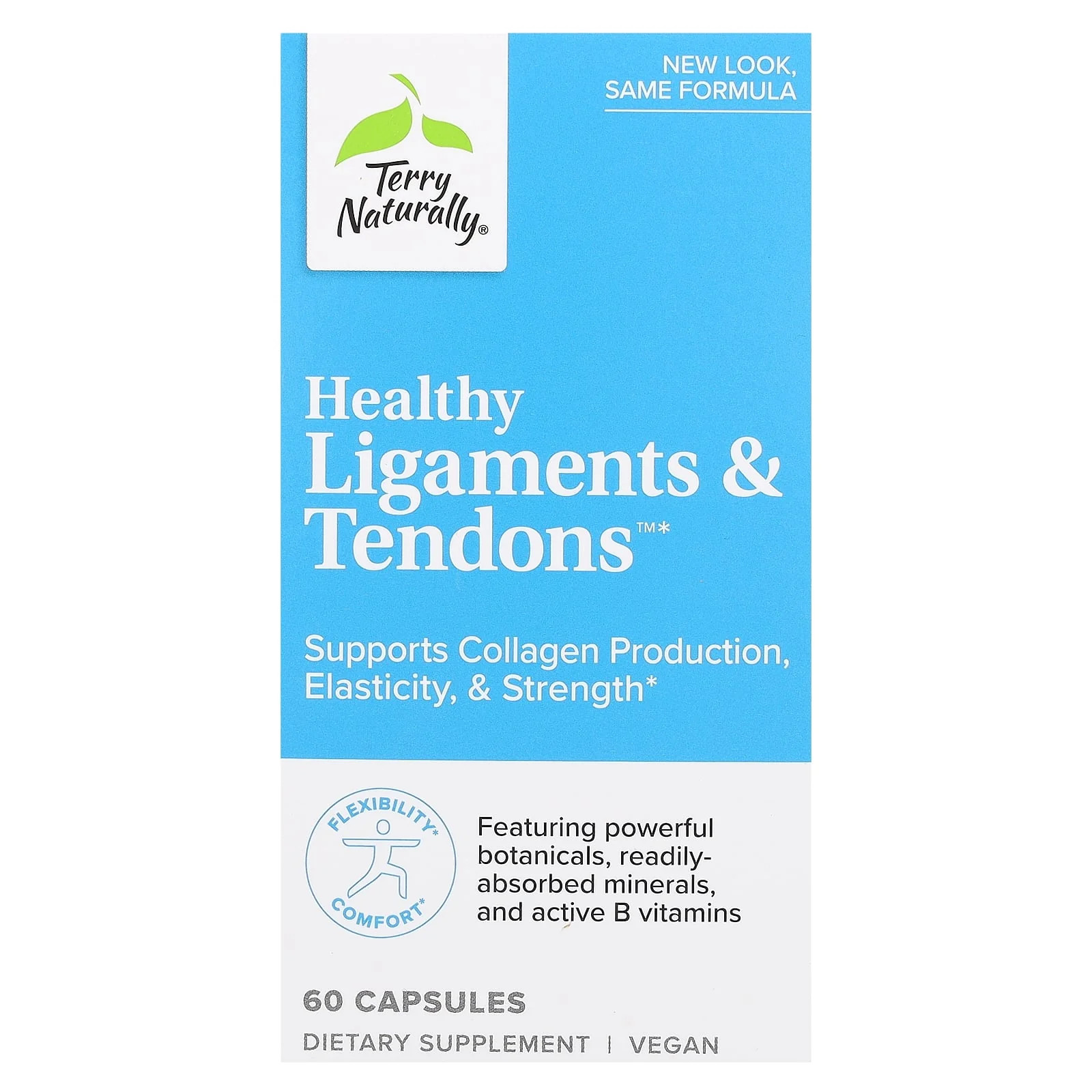 2 X Terry Naturally, Healthy Ligaments & Tendons, 60 Capsules
