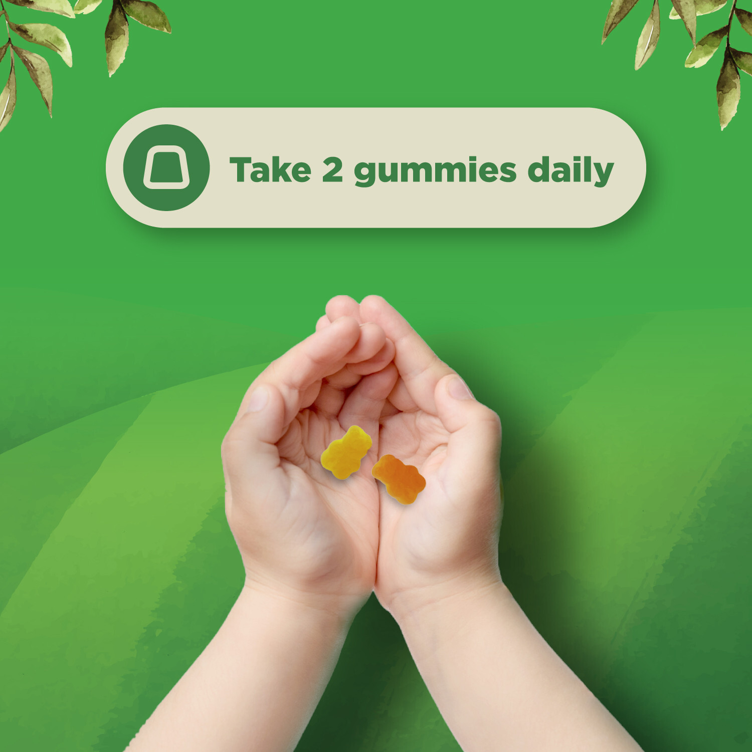 Delicious Daily Kids Multivitamin Gummies for Immunity Halal Gluten-Free 120ct