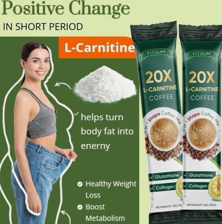 Mix 11 in 1 Coffee Collagen Chia FITGUM 20X Coffee 12g X10 Sachets