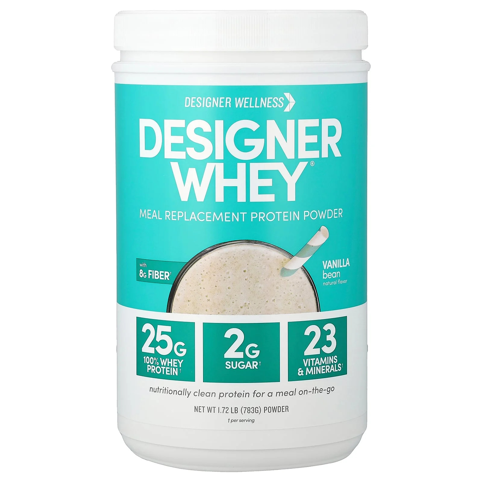 2 X Designer Wellness, Designer Whey�, Meal Replacement Protein Powder, Vanilla