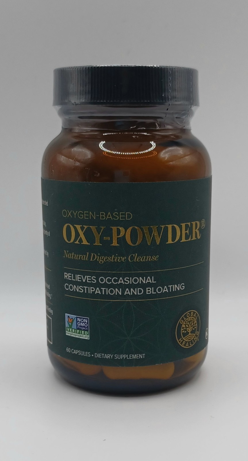 Oxy-Powder Relieves Constipation and Bloating 60 Capsules exp: 08/2027