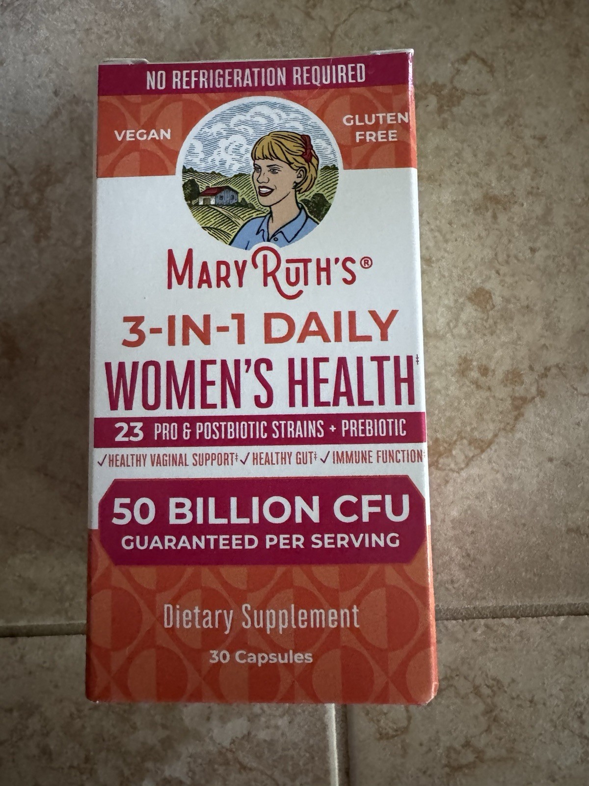 3-in-1 Daily Women’s Health , 50 Billion CFU, 30 Capsules