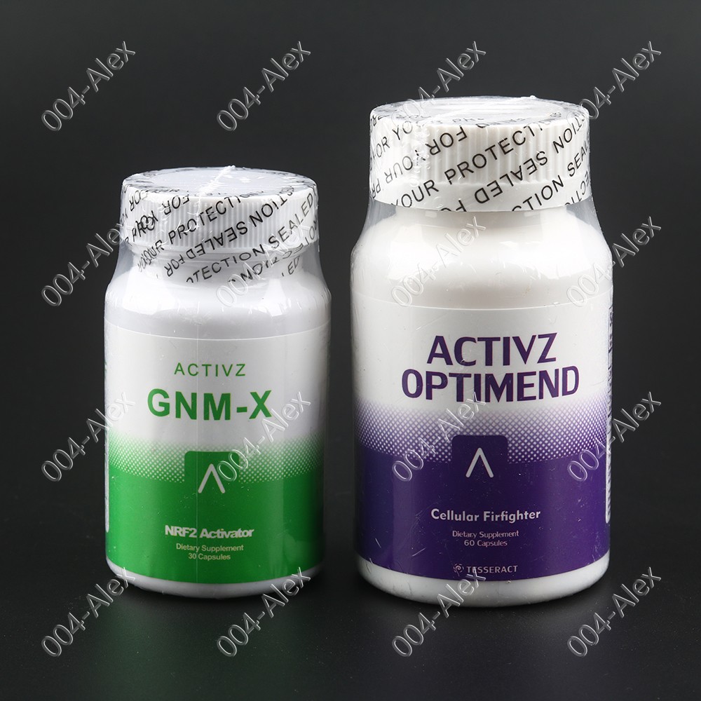 ACTIVZ GLOBAL 2 bottles: GNMX + OPTIMEND – Brand New/Sealed! Exp 11/2027