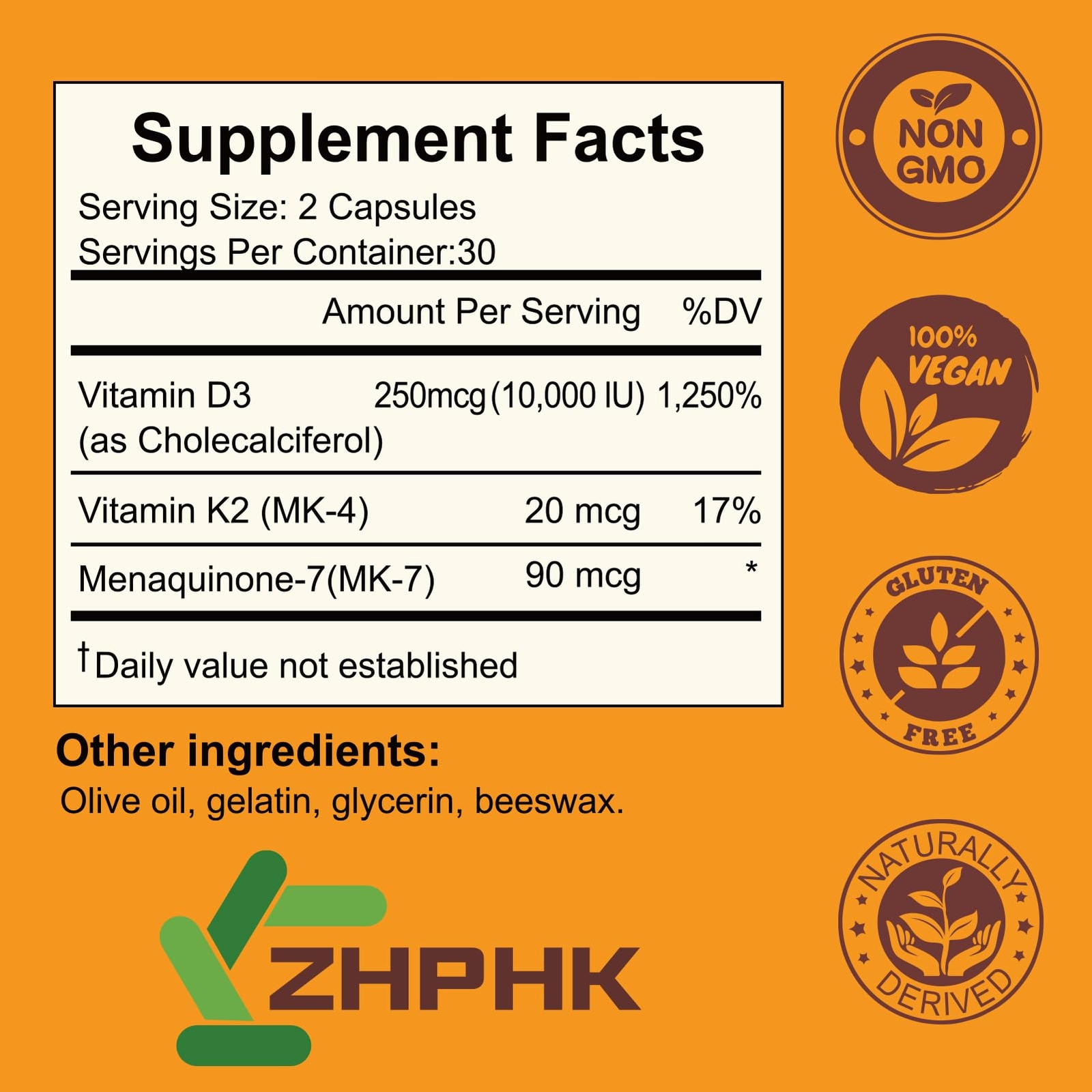 D3K2 capsules contribute to bone health cardiovascular protection and metabolism