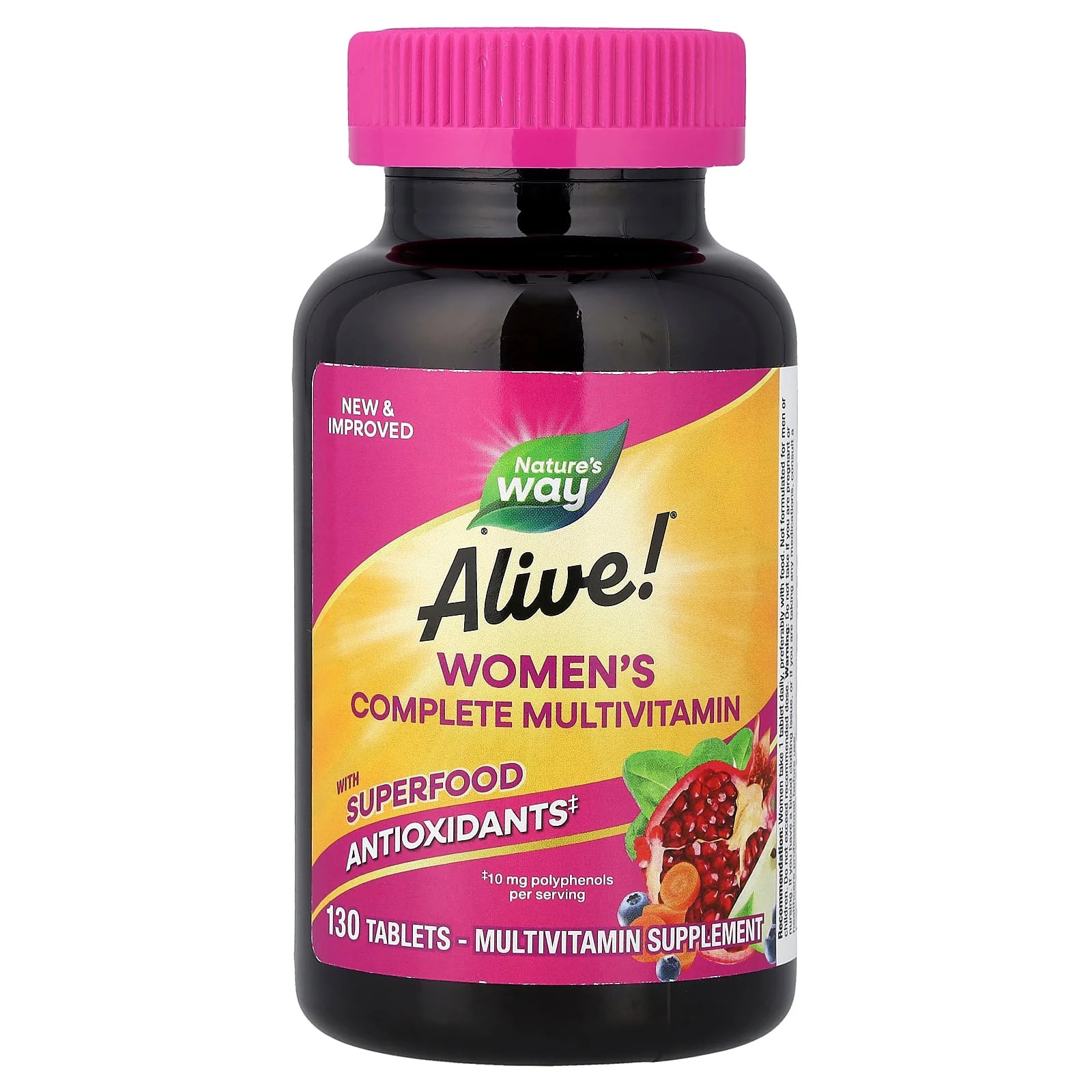 2 X Nature’s Way, Alive!� Women’s Complete Multivitamin, 130 Tablets