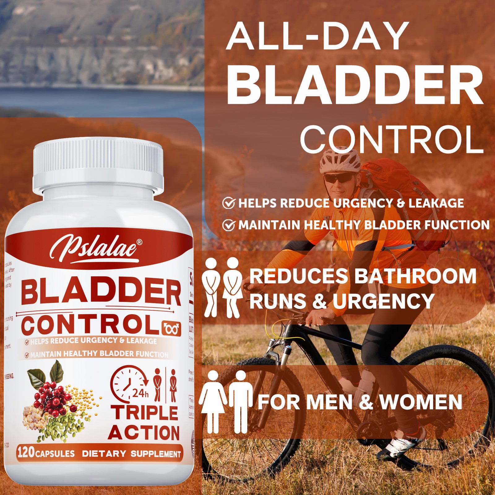Bladder Control – Maintain Healthy Bladder Function and Reduce Urinary Urgency