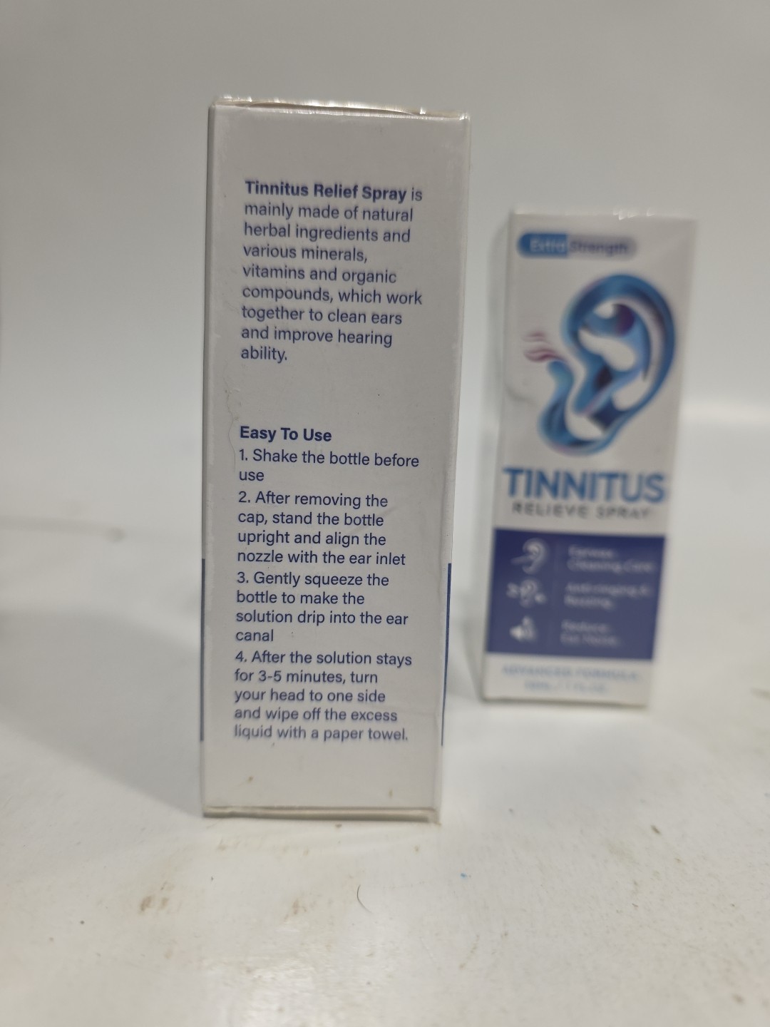 2 Pack-Tinnitus Relief for Ringing Ears Spray, 1 Floz Per |Exp 2/28|
