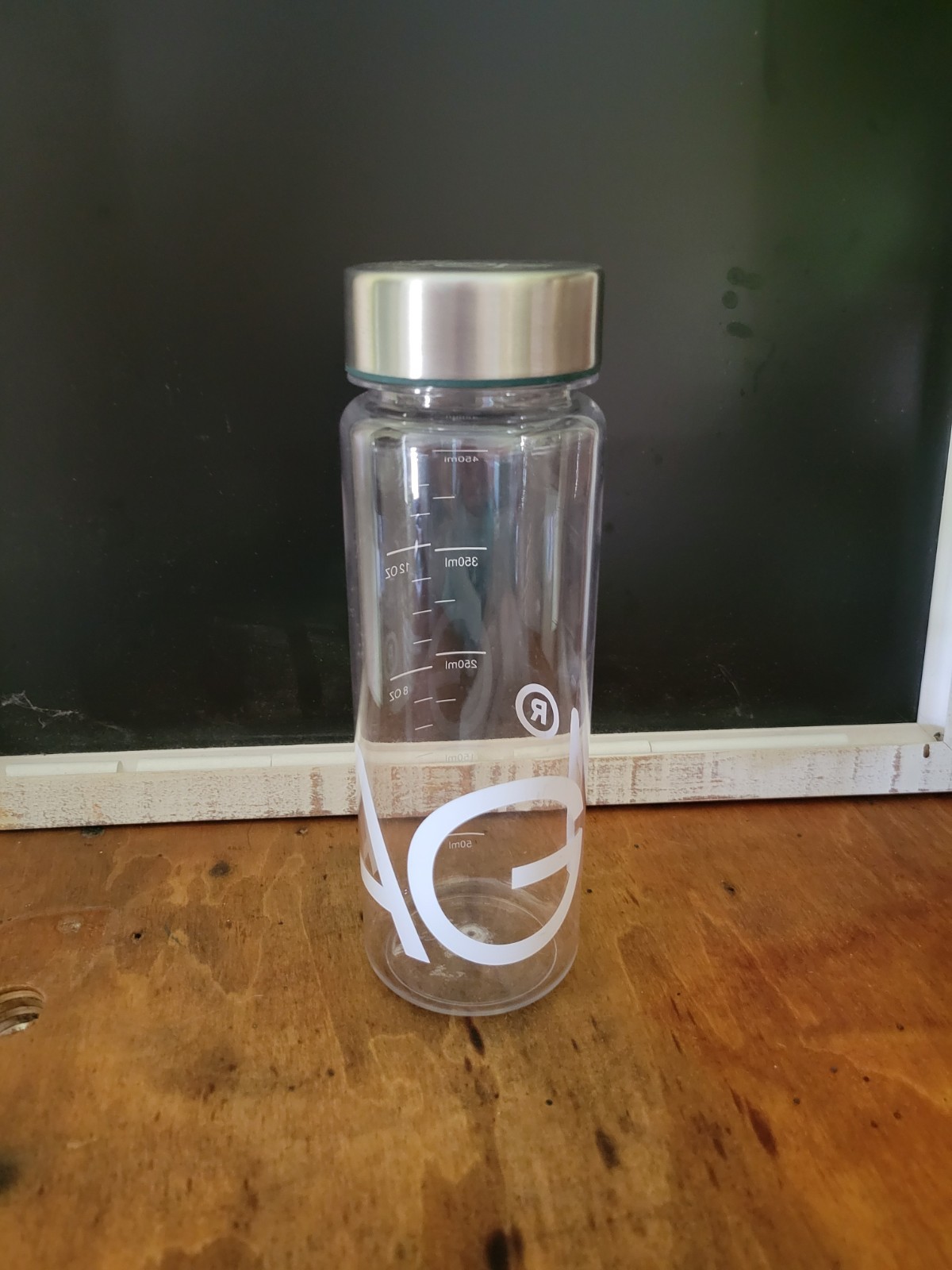 AG1 Athletic Greens Tritan Shaker Bottle w/ Stainless Steel Lid 16 oz BPA Free