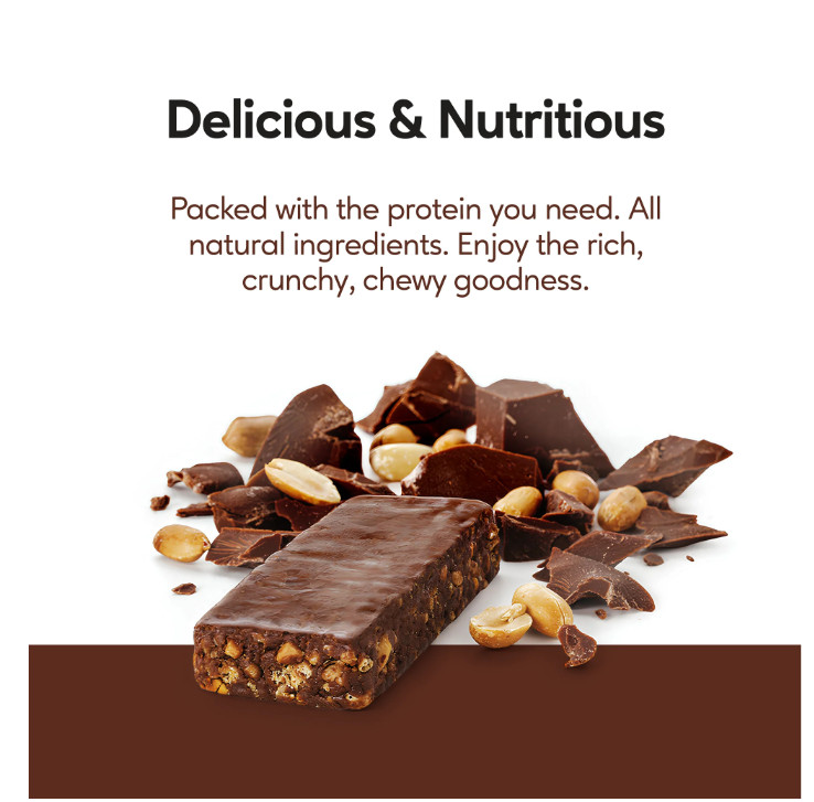 Extend Bar Protein Bars Chocolate Peanut Butter Sugar Free 12 Count