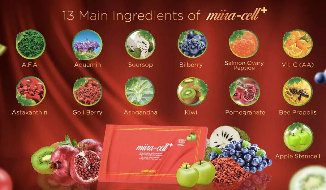 (3 X Miira-cell+ 3 X Miira-life) by Revoobit International Stem Cell COMBO SET