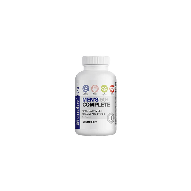 MEN’S 50+ COMPLETE Improve Memory Speed Up Muscle Recovery Promotes Fat Loss