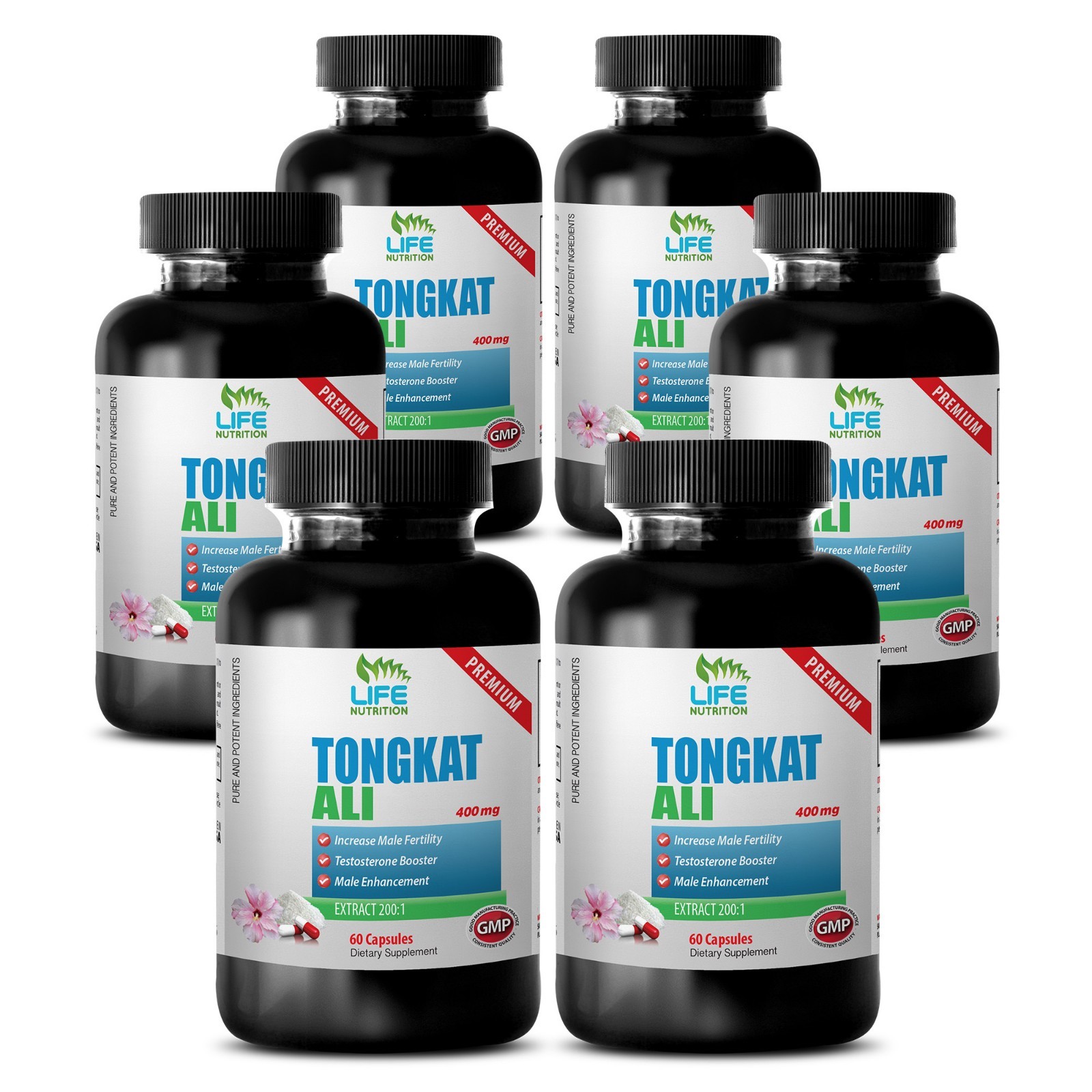 Muscle Mass Supplements – Tongkat 200:1 400mg – Tongkat Indonesia 6B