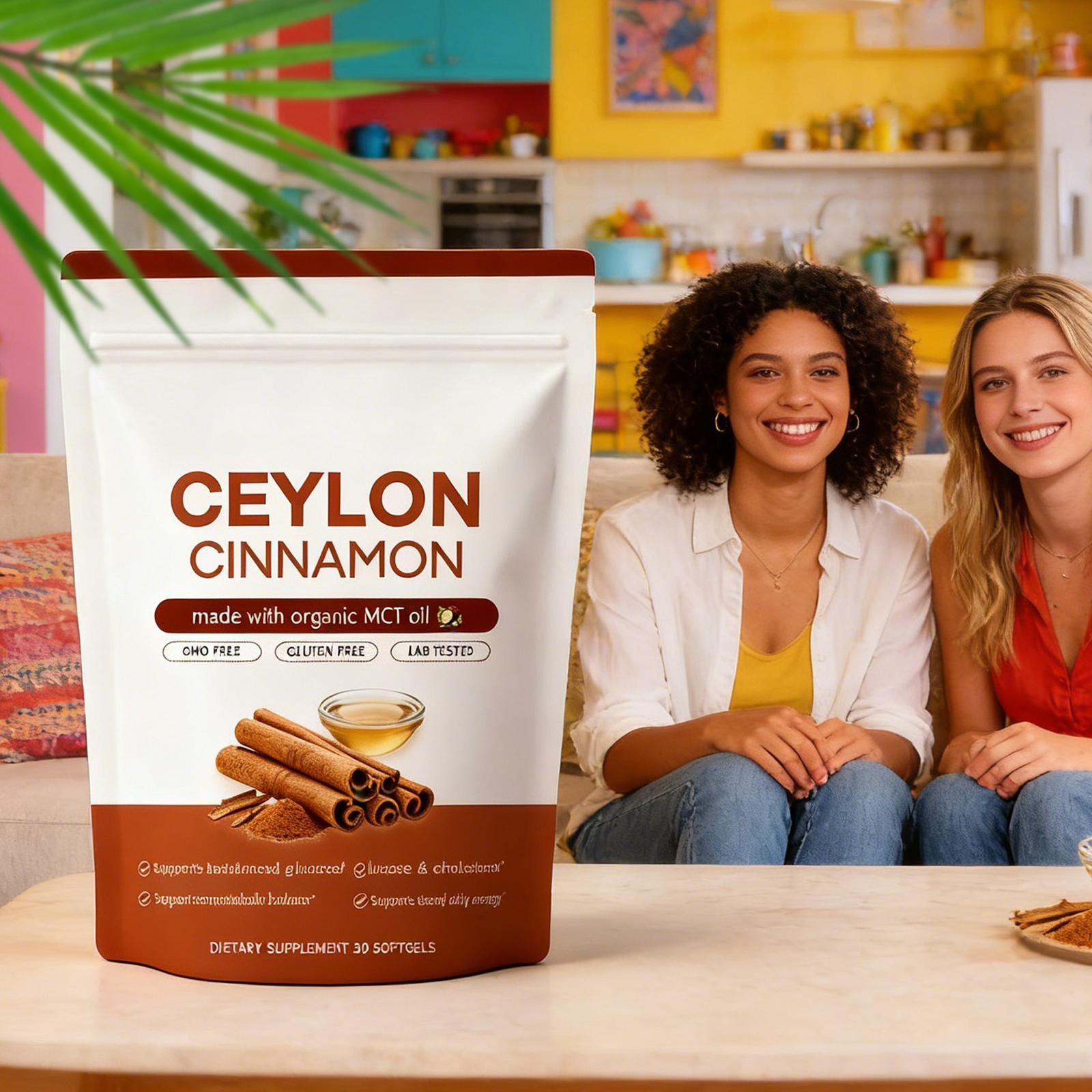Ceylon Cinnamon Softgels, Ceylon Cinnamon Soft Gels 7200Mg Equivalent with Mct O
