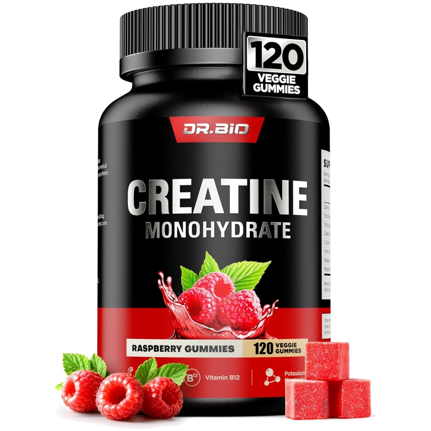 Ultra-Pure Creatine Gummies for Energy & Muscle