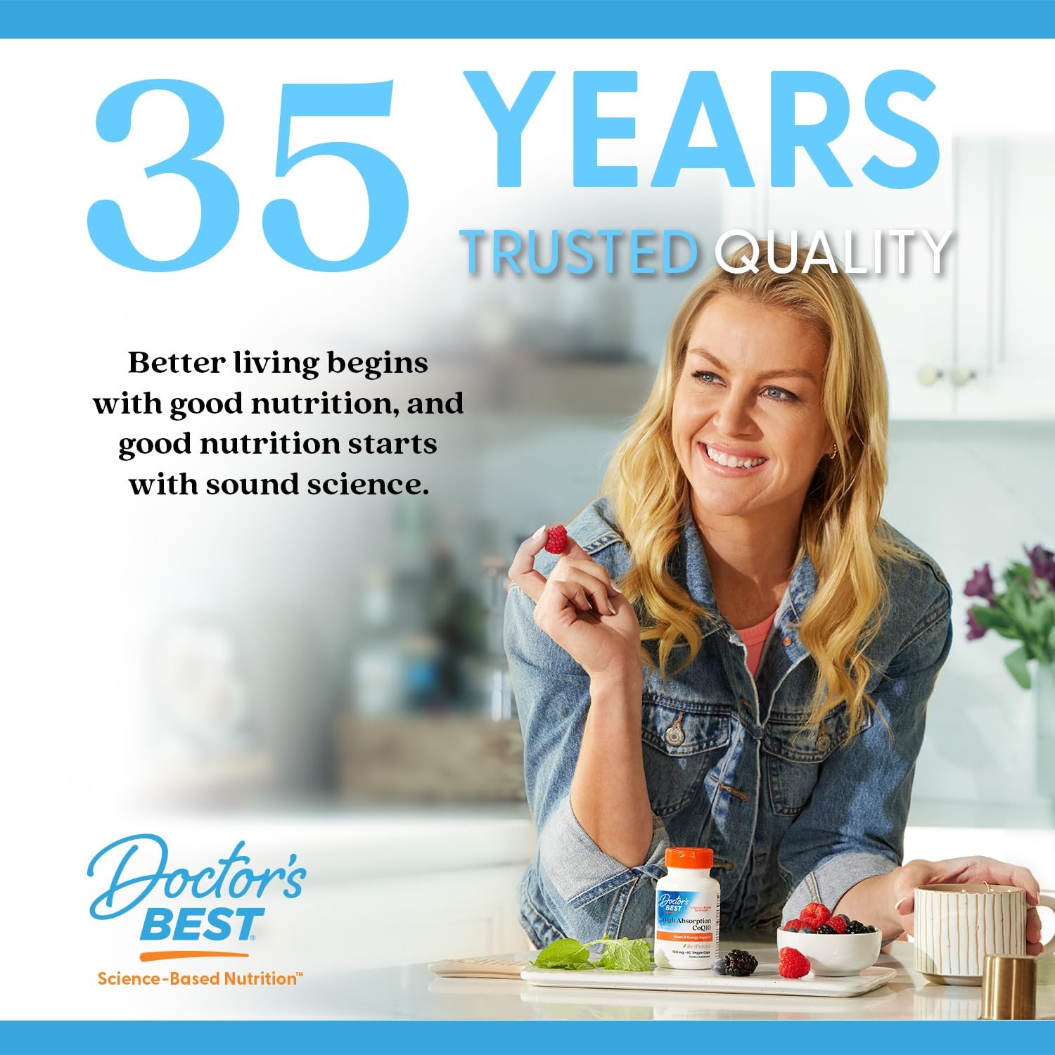 Doctor’s BEST High Absorption Postbiotic Butyrate 30 Count (Pack of 1), Clear