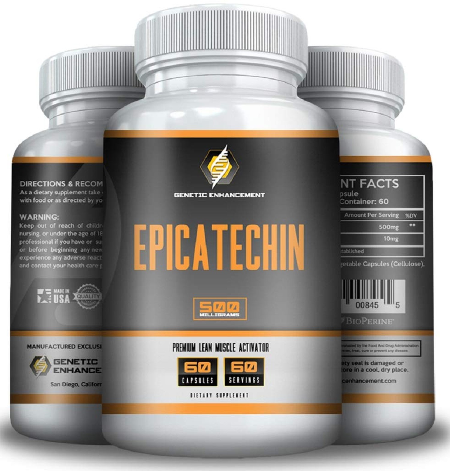 EPICATECHIN – 500MGs Per Serving – 60 Servings and 1000 MGS Per Serving – 30 …